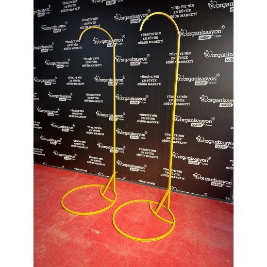 Avize Tag – 220 cm Yükseklik / 70 cm Ayak Çapı / Fırın Boyalı Dayanıklı Model