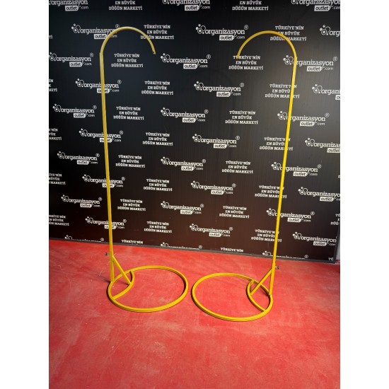 Avize Tag – 220 cm Yükseklik / 70 cm Ayak Çapı / Fırın Boyalı Dayanıklı Model