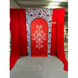 Etnik Desen Örtü Model 04