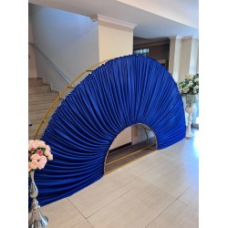 Mavi Yelpaze Tag-Perde - 230x420 CM Mavi Yelpaze Tag-Perde - 230x420 CM