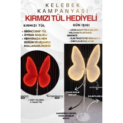 Kelebek Fon Ful Demonte  -Düğün Ekipmanları & Nişan Organizasyon Malzemeleri 