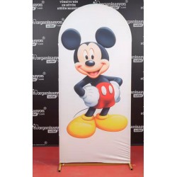 Mickey Mouse Giydirme Kumaş
