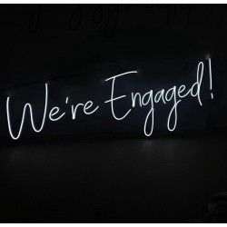 We Are Engaged ! - 35x100 CM We Are Engaged ! - 35x100 CM