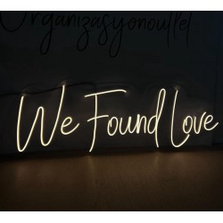 We Found Love - 35x100 CM We Found Love - 35x100 CM