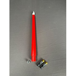 Pilli Kırmızı Led Şamdan Mumu 28 Cm Pilli Kırmızı Led Şamdan Mumu 28 Cm