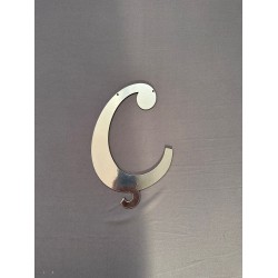 Ahşap Gümüş Harf Seti