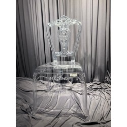 Şeffaf Barok Sandalye Şeffaf Barok Sandalye