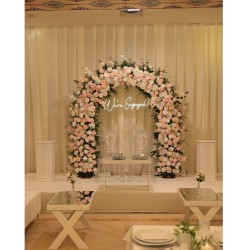 Aynalı Sehpa 50x70 Demonte Nişan Düğün Ekipmanı