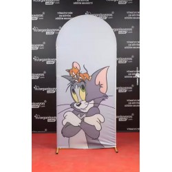 Tom Ve Jerry Giydirme Kumaş